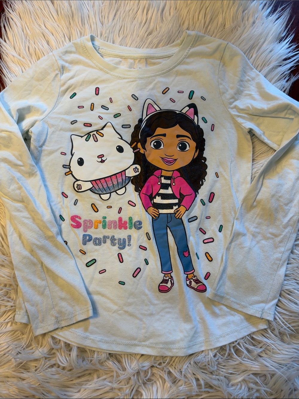 jumping beans Light Blue Gabby’s Dollhouse Long-Sleeve Graphic Tee